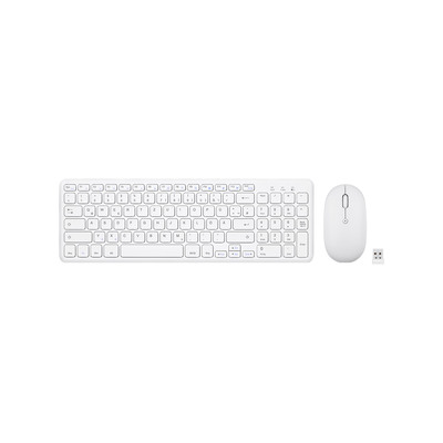 Perixx PERIDUO-613 W, DE, Tastatur- und Maus-Set, kabellos, kompakt, weiß Perixx PERIDUO-613 W, DE, Tastatur- und Maus-Set, kabellos, kompakt, weiß