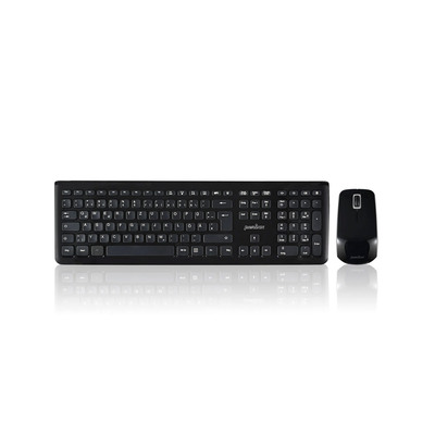 Perixx PERIDUO-703 B DE, Tastatur und Maus Set, schnurlos, schwarz Perixx PERIDUO-703 B DE, Tastatur und Maus Set, schnurlos, schwarz