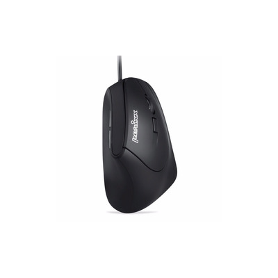 Perixx PERIMICE-515 II, Ergonomische Maus, USB-Kabel, schwarz (Produktbild 1)