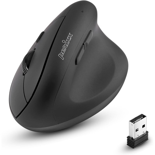 Perixx PERIMICE-608II, Kabellose Maus im Ergo Design