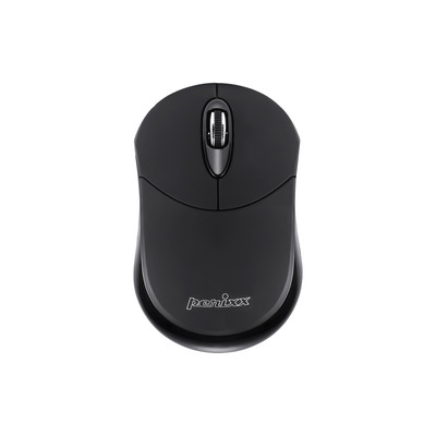 Perixx PERIMICE-802, Bluetooth-Maus für PC und Tablet, schnurlos, schwarz