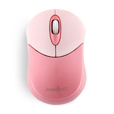 Perixx PERIMICE-802PK, Bluetooth-Maus für PC und Tablet, schnurlos, pink (Produktbild 1)