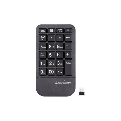 Perixx PERIPAD-705, ergonomischer Nummernblock, kabellos, schwarz Perixx PERIPAD-705, ergonomischer Nummernblock, kabellos, schwarz