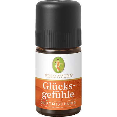 PRIMAVERA ätherisches Öl Glücksgefühle Duftmischung, 5 ml PRIMAVERA ätherisches Öl Glücksgefühle Duftmischung, 5 ml
