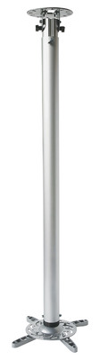 Profi Deckenhalterung für Beamer, ausziehbar, 110-197cm, Silber Profi Deckenhalterung für Beamer, ausziehbar, 110-197cm, Silber