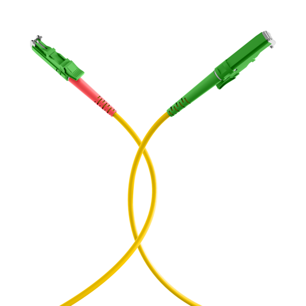 R&M Duplex Patchkabel E2000?/APC-E2000?/APC OS2 -- 1m LSZH 3mm gelb G657A1 Grade C