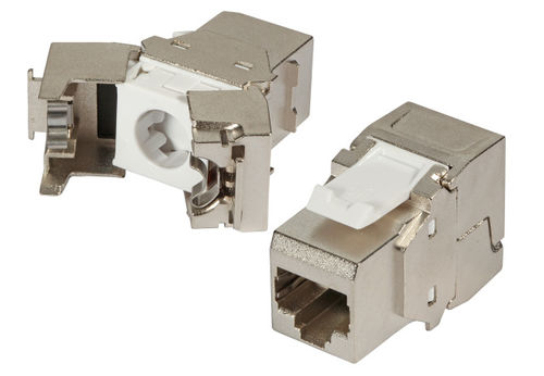 RJ45 Keystone Cat.6 / Class E STP 250 MHz RJ45 Keystone Cat.6 / Class E STP 250 MHz