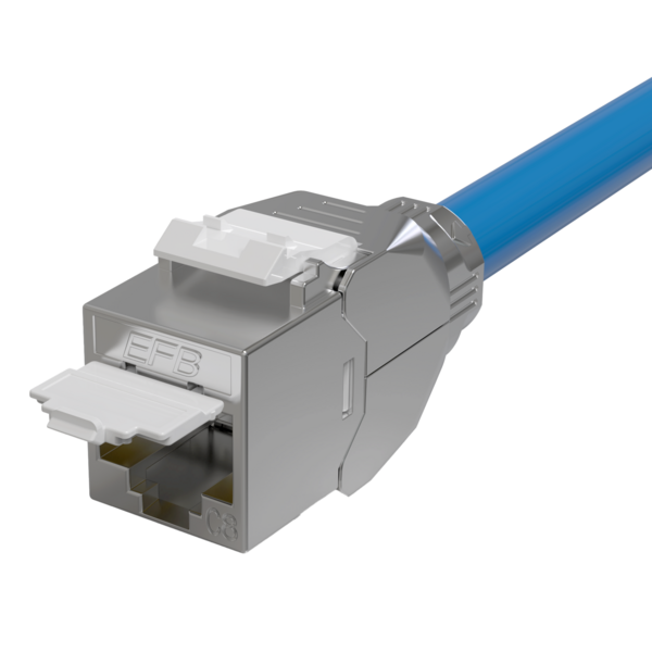 RJ45 Keystone Slimline, Cat.8.1, , 2000MHz