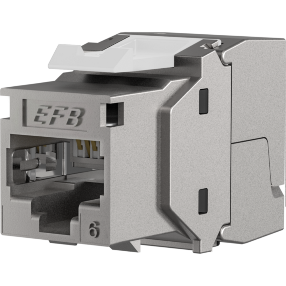 RJ45 Keystone STP, Cat.6, 250MHz --  - 1 VPE = 50 Stück Keystone + Adapter