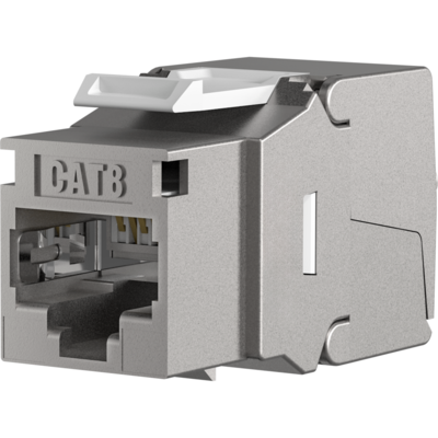 RJ45 Keystone STP, Cat.8 Class 1 -- 2000MHz RJ45 Keystone STP, Cat.8 Class 1 -- 2000MHz