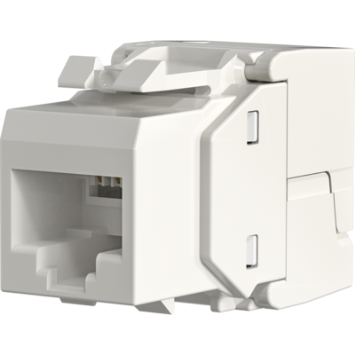 RJ45 Keystone UTP, Cat.6 -- 250MHz, Komponenten zertifiziert, weiß RJ45 Keystone UTP, Cat.6 -- 250MHz, Komponenten zertifiziert, weiß