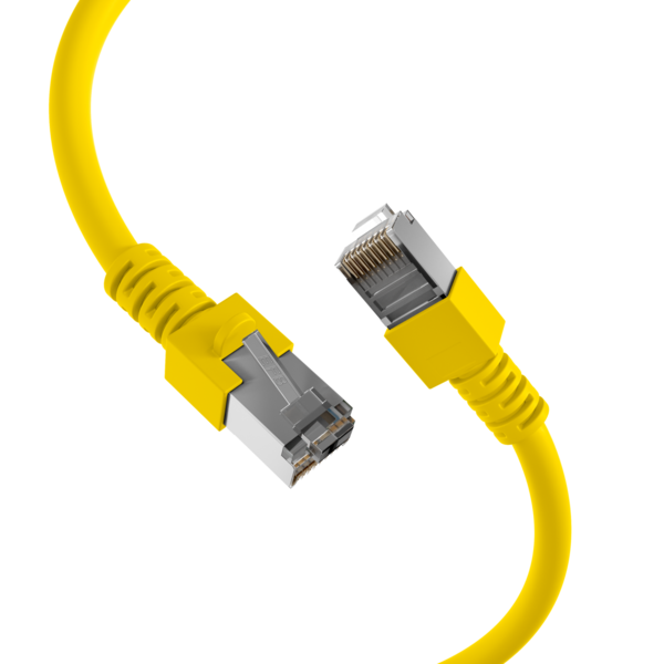 RJ45 Patchkabel Cat.5e SF/UTP PVC -- CCA gelb 30m