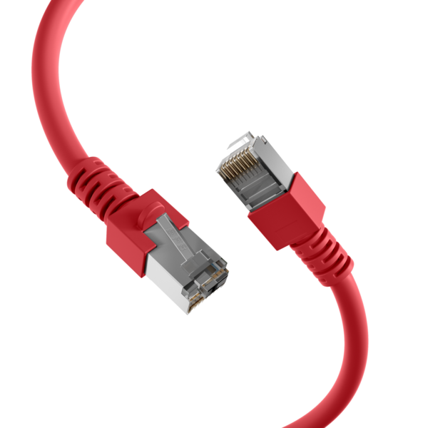 RJ45 Patchkabel Cat.5e SF/UTP PVC -- CCA rot 25m