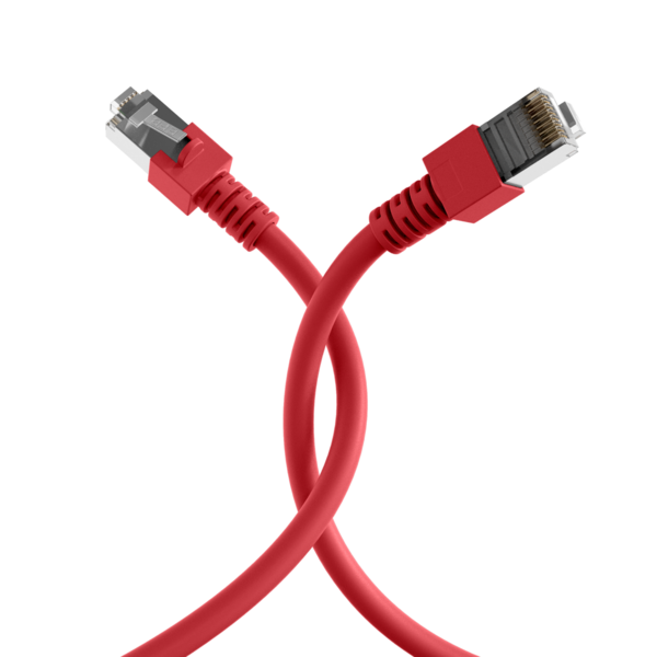 RJ45 Patchkabel Cat.5e SF/UTP PVC -- CCA rot 30m