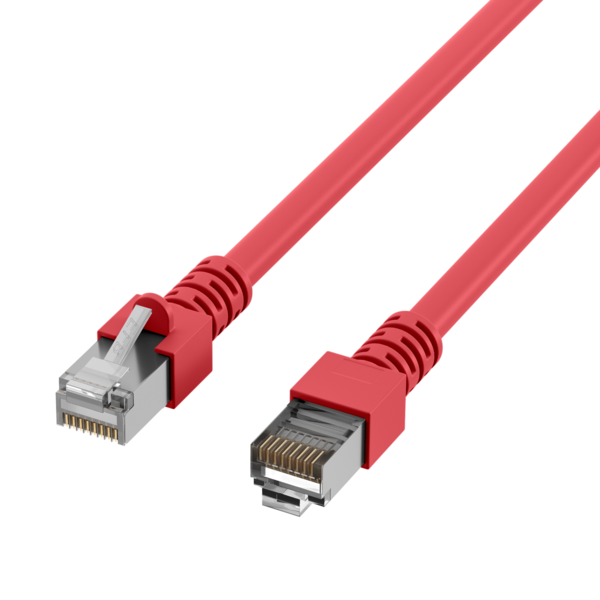RJ45 Patchkabel Cat.5e SF/UTP PVC -- CCA rot 5m