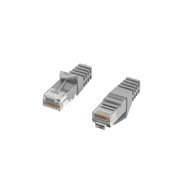 RJ45 Patchkabel Cat.5e U/UTP LSZH -- CCA AWG24/7 weiá 0,5m
