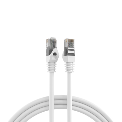 RJ45 Patchkabel Cat.5e U/UTP LSZH -- CCA AWG24/7 weiß 1m
