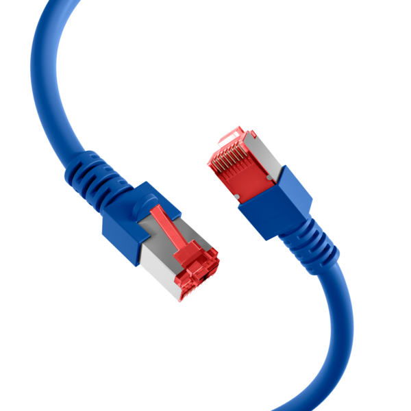 RJ45 Patchkabel Cat.6 S/FTP LSZH -- blau 1,5m