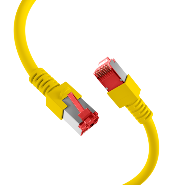 RJ45 Patchkabel Cat.6 S/FTP LSZH -- gelb 0,5m