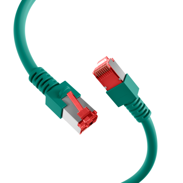 RJ45 Patchkabel Cat.6 S/FTP LSZH -- grün 40m