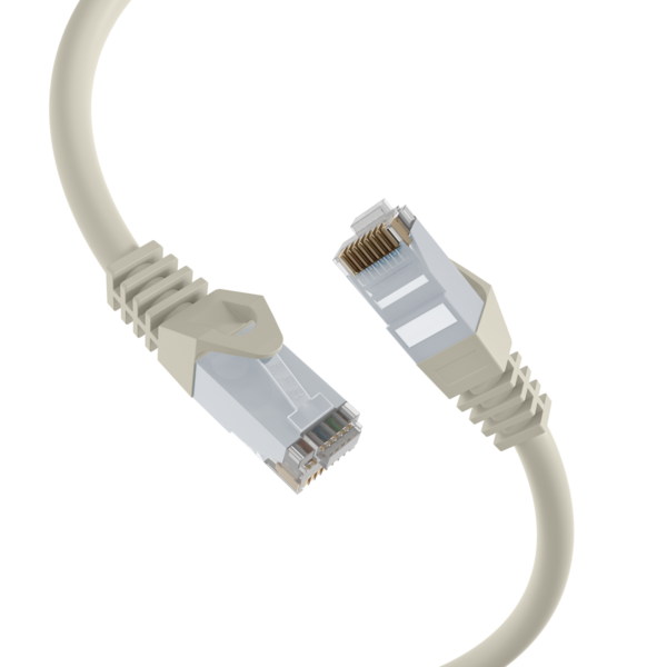 RJ45 Patchkabel Cat.6 U/UTP LSZH -- CCA grau 50m