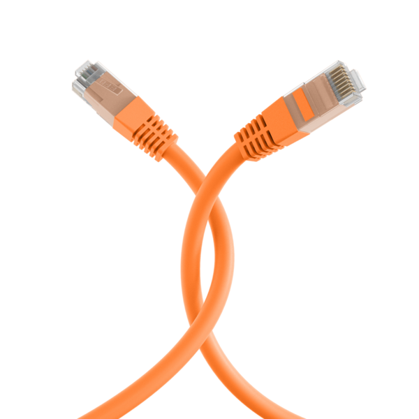 RJ45 Patchkabel Cat.6 U/UTP PVC, CCA orange 7,5m