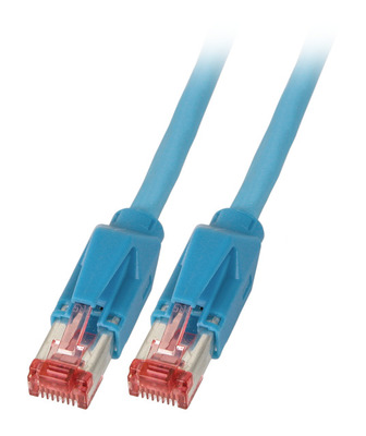 RJ45 Patchkabel Cat.6A S/FTP FR HF -- Kerpen F6-90 TM21 blau 3m RJ45 Patchkabel Cat.6A S/FTP FR HF -- Kerpen F6-90 TM21 blau 3m