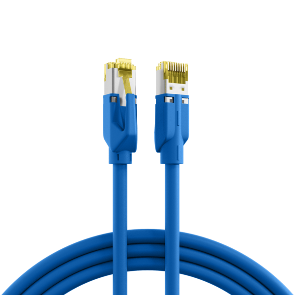 RJ45 Patchkabel Cat.6A S/FTP LSZH -- Draka UC900 TM31 blau 5m