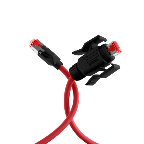 RJ45 Patchkabel Cat. 6A S/FTP PUR -- TM21 1xIP67 für 53730.1V2 3m