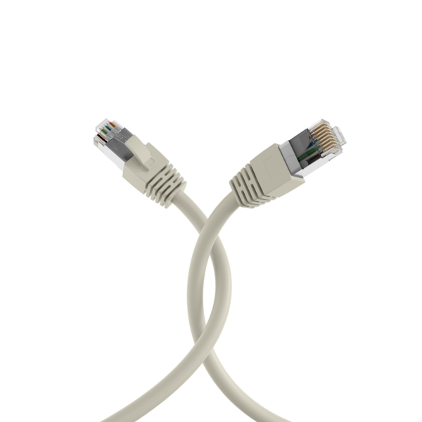RJ45 Patchkabel Cat.8.1 S/FTP LSZH -- BC grau 7,5m
