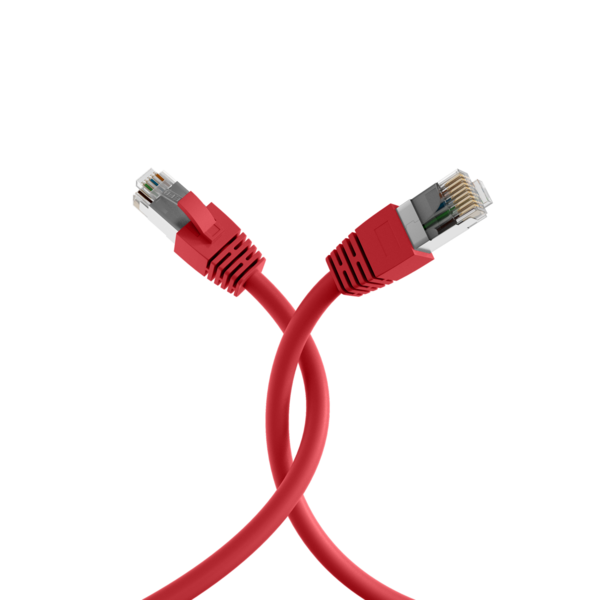 RJ45 Patchkabel Cat.8.1 S/FTP LSZH -- BC rot 10m