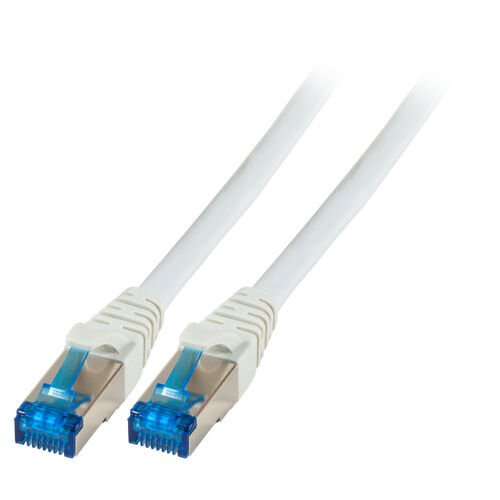 RJ45 Patchkabel S/FTP, Cat.6A,PVC, UL, 15.0 m, grau RJ45 Patchkabel S/FTP, Cat.6A,PVC, UL, 15.0 m, grau