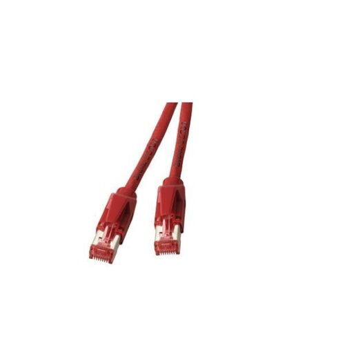 RJ45 Patchkabel S/FTP, Cat.6A, TM21, UC900, 0,25m, rot RJ45 Patchkabel S/FTP, Cat.6A, TM21, UC900, 0,25m, rot