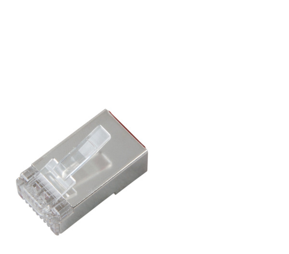 RJ45 Stecker + Zubehör RJ45 Stecker STP, Cat.5e,  - 1 VPE = 10 Stï¿½ck RJ45 Stecker + Zubehör
