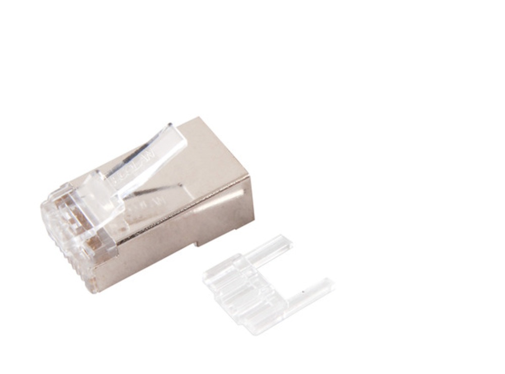 RJ45 Stecker + Zubehör RJ45 Stecker STP, Cat.6,  - 1 VPE = 10 Stï¿½ck RJ45 Stecker + Zubehör