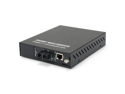 RJ45 to SC Managed Gigabit Media -- Konverter, MM Fiber