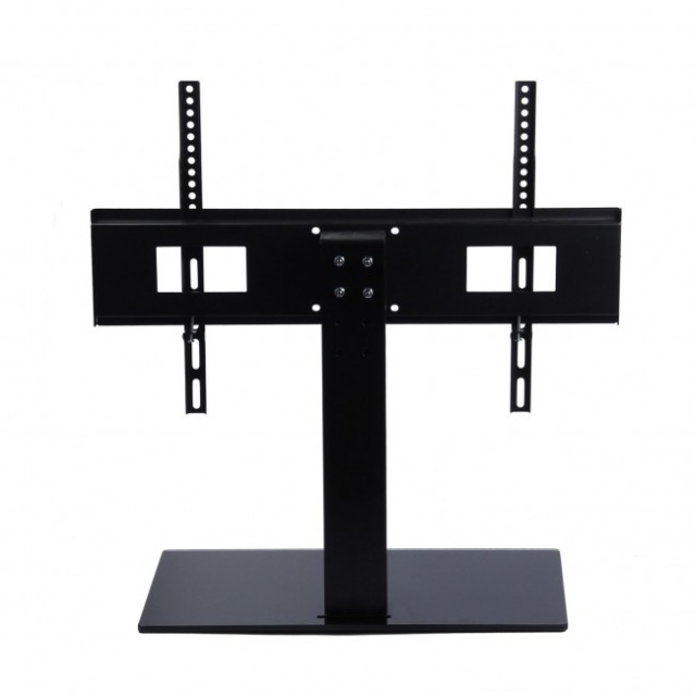 Schreibtischhalterung für 1 LCD TV LED, 32-55, höhenverstellbar, schwarz Schreibtischhalterung für 1 LCD TV LED, 32-55, höhenverstellbar, schwarz