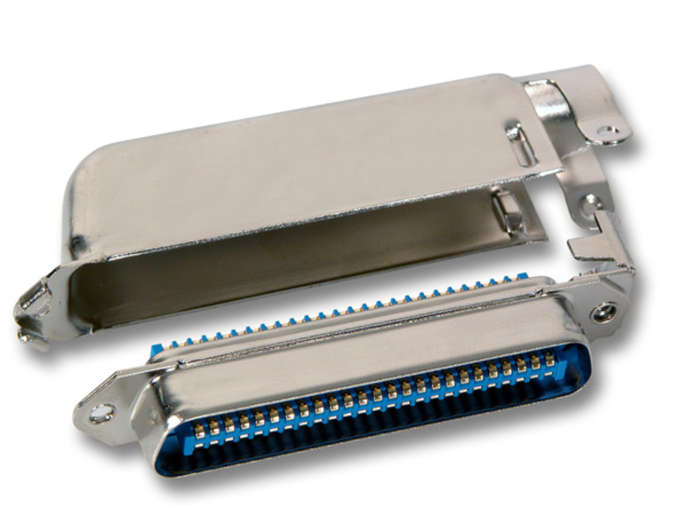 Serielle und Paralelle Kabel und Adapter Centronics Stecker E-57/50 MO f., Octopuskabel 90° 50pol. - 1 VPE = 50 Stï¿½ck Serielle und Paralelle Kabel und Adapter