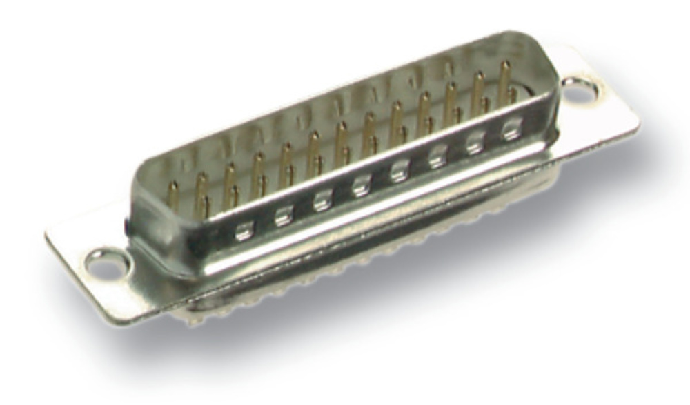 Serielle und Paralelle Kabel und Adapter D-Sub Lötstecker 25pol. EDS 25 LL /Z,  - 1 VPE = 50 Stï¿½ck Serielle und Paralelle Kabel und Adapter
