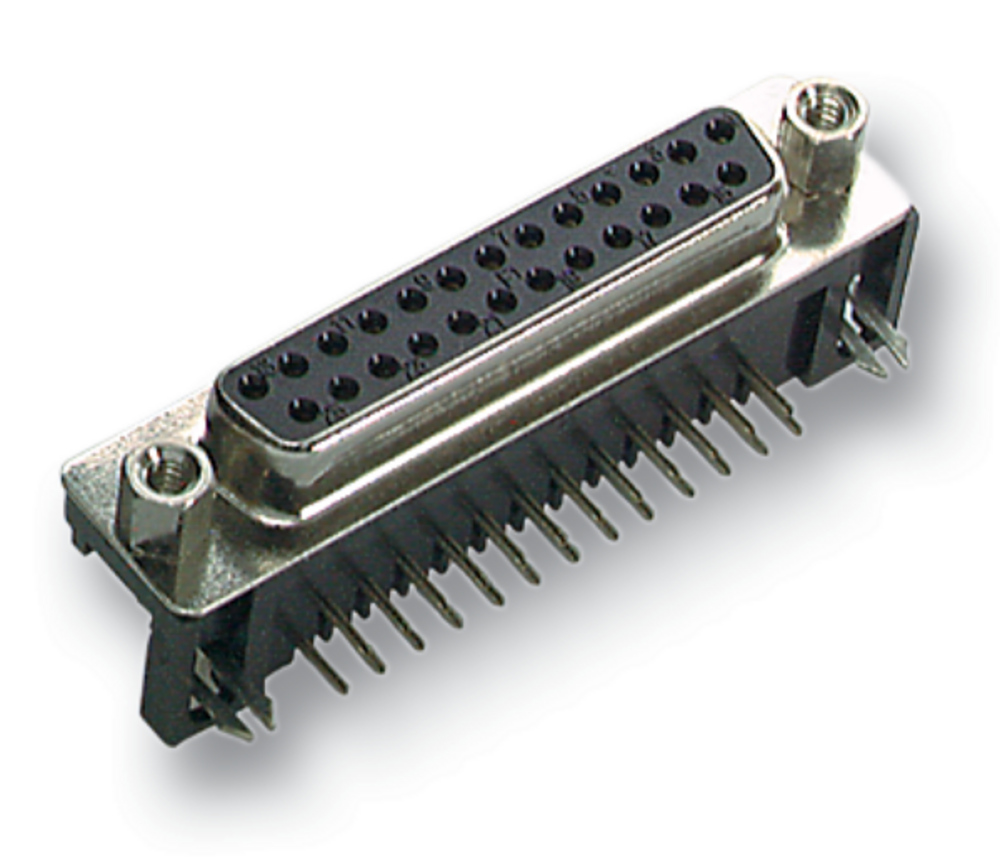 Serielle und Paralelle Kabel und Adapter DSub Buchse 9.4 mm, 90° abgewinkelt, EURO, EDF 15 A/KG-T1 - 1 VPE = 70 Stï¿½ck Serielle und Paralelle Kabel und Adapter