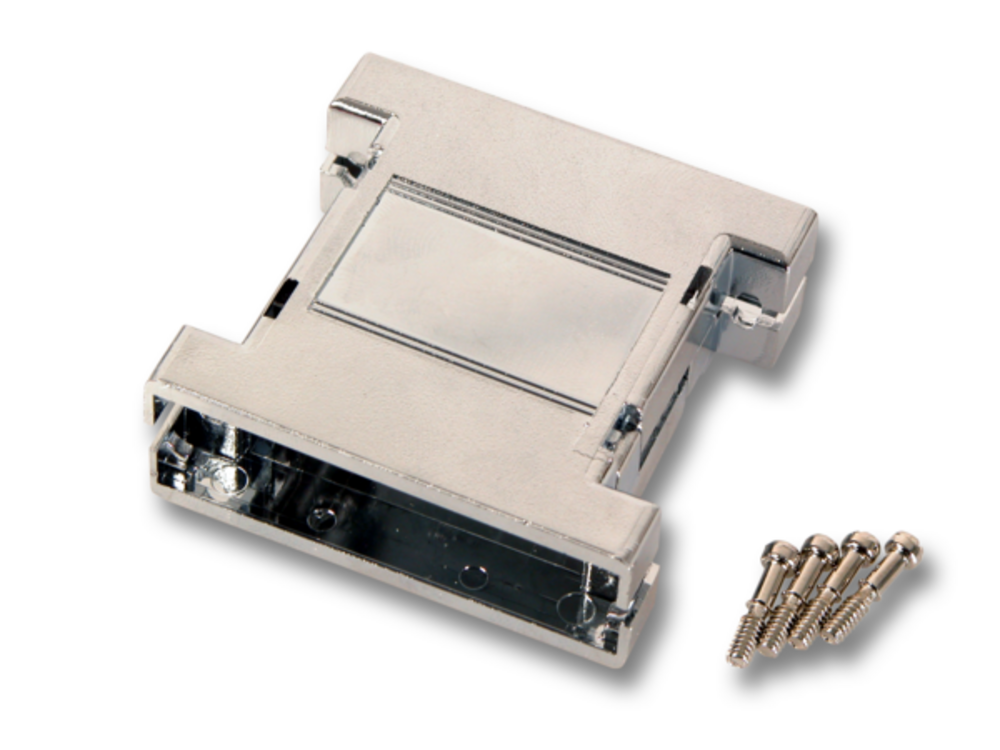 Serielle und Paralelle Kabel und Adapter Leer-Gehäuse-metallisiert 25pol.,  - 1 VPE = 50 Stï¿½ck Serielle und Paralelle Kabel und Adapter
