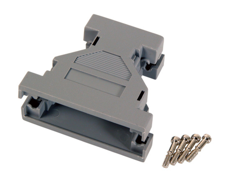 Serielle und Paralelle Kabel und Adapter Leer-Gehäuse-Plastik 09-09pol., grau,  - 1 VPE = 50 Stï¿½ck Serielle und Paralelle Kabel und Adapter
