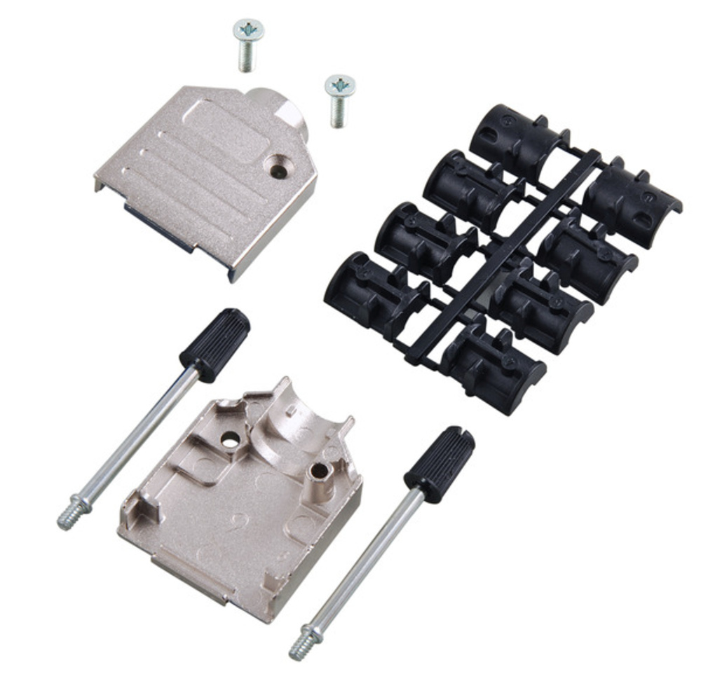 Serielle und Paralelle Kabel und Adapter Vollmetallhaube DTZK25-K,  - 1 VPE = 100 Stï¿½ck Serielle und Paralelle Kabel und Adapter