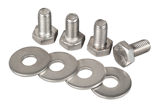 Set 4 x Schraube/Scheibe M10 x 20 zum Stapeln der Sockel Set 4 x Schraube/Scheibe M10 x 20 zum Stapeln der Sockel
