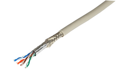 SF/UTP 4x2xAWG26/7 Patchkabel Cat.5e -- 350MHz, UL E188630