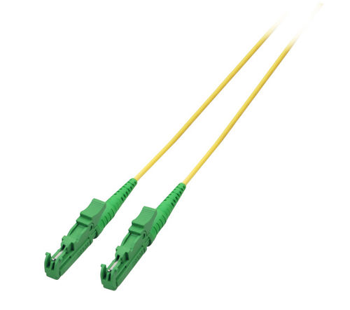 Simplex Jumper 2xE2000/APC8° 7.5 m, OS2, LSZH, gelb Simplex Jumper 2xE2000/APC8° 7.5 m, OS2, LSZH, gelb