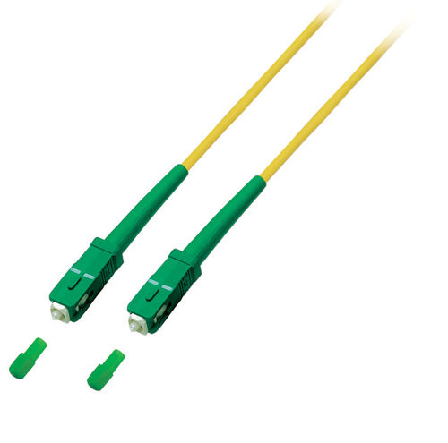 Simplex Jumper 2xSCAPC8°,9/125µ 0,5 Meter, LSZH, OS2 Simplex Jumper 2xSCAPC8°,9/125µ 0,5 Meter, LSZH, OS2