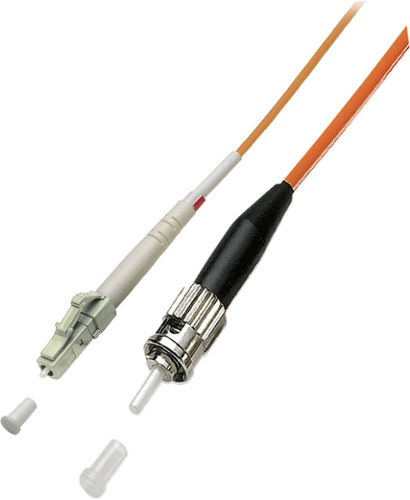 Simplex Jumper LC/ST 62,5/125µ 1 m, LSZH, OM1, orange Simplex Jumper LC/ST 62,5/125µ 1 m, LSZH, OM1, orange