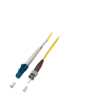 Simplex LWL Patchkabel 1E9/125µ LC- ST3,0mm Gelb 9/125µm Simplex LWL Patchkabel 1E9/125µ LC- ST3,0mm Gelb 9/125µm