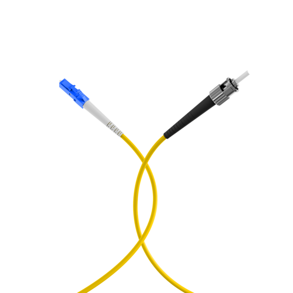 Simplex LWL Patchkabel 1E9/125µ LC- ST 5m -- 3,0mm Gelb 9/125µm